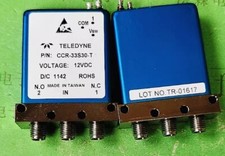 1pc TELEDYNE CCR-33S30-T 12V 18GHz SPDT TTL SMA RF Microwave Coaxial switch