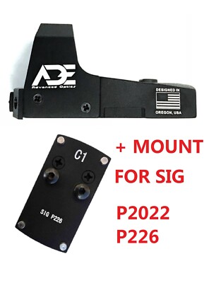 RD3-006B GREEN Dot  Sight Pistol + C1 Sig Sauer P226 P2022 P228 P229 Pistol S/A
