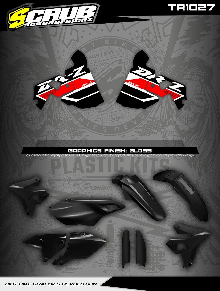 RESTYLE Suzuki DR-Z 400 SM Supermoto 1999-2024 Plastics + replica
