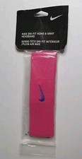 Nike Home  Away Headband Adult Unisex Pink / Purple Reversible