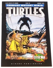 1993 TEENAGE MUTANT NINJA TURTLES 55 VF/NM MIRAGE STUDIOS CITY AT WAR TMNT COMIC