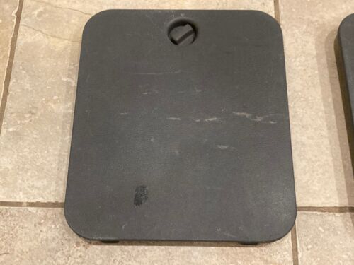 90-95 Toyota 4RUNNER Rear CARGO Storage DOOR COVER 64766-89102 SET OEM Gray - Picture 2 of 7