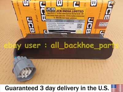 JCB BACKHOE - GENUINE JCB WARNING LIGHT CLUSTER FOR 3DX (PART NO. 40/303385)