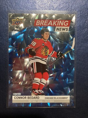2024-25 Upper Deck Series 1 - Breaking News #BN-4 Connor Bedard