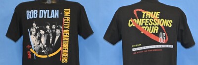 New Shirt for Fan /Bob Dylan&Tom Petty-double side shirt,80's Print Shirt