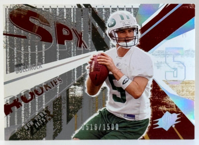 2003 SPx - #111 Brooks Bollinger (516/1500) (RC) Rookie - Jets