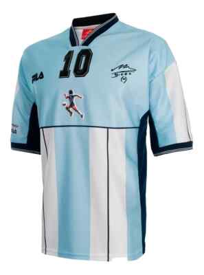 Argentina Maradona Farewell Game Tribute Last Match Soccer Jersey