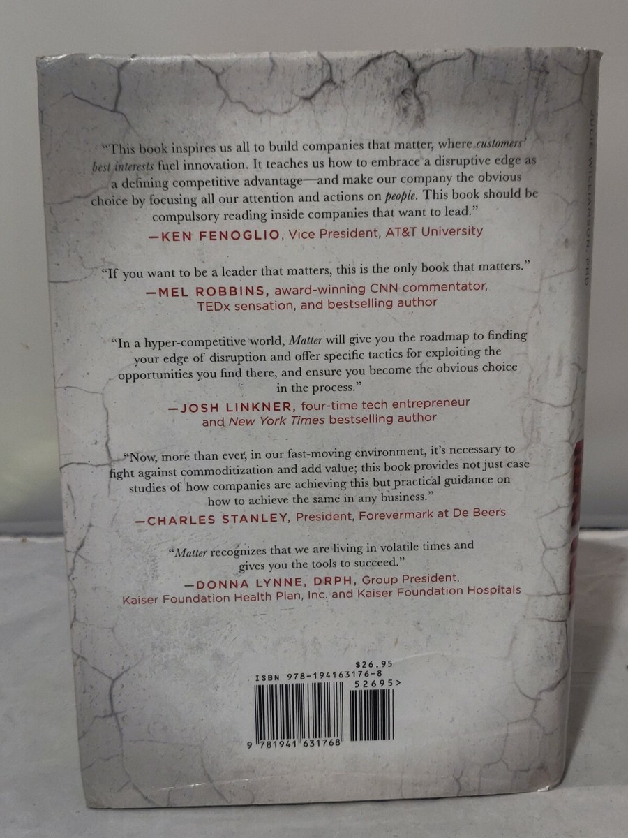 Matter By Peter Sheahan SIGNED Autograph Book 9781941631768 UK