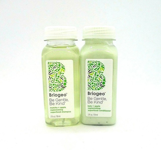 Set/2 Briogeo Be Gentle Be Kind Kale Apple Conditioner / Matcha Apple