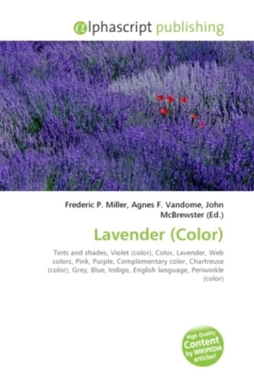 Frederic P. Miller (u. A.) | Lavender (color) | Taschenbuch | Englisch