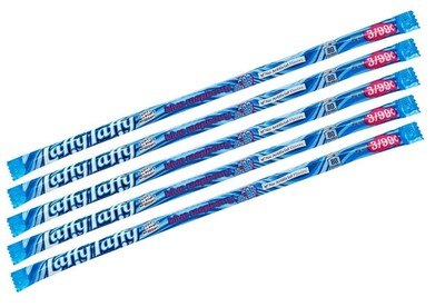 5X Laffy Taffy Blaue Himbeere Geschmack Riegel 22,9g Amerikanische Süßigkeiten