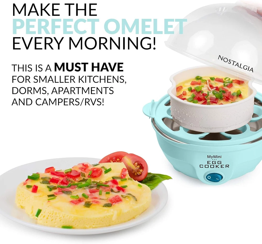 7-in-1 Egg Cooker for Soft, Medium, or Hard Boiled Eggs – Hervidor De Huevos 7-in-1 Egg Cooker for Soft, Medium, or Hard Boiled Eggs – Hervidor De Huevos