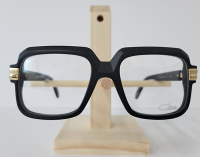 Cazal 607 Eyeglasses Color Matt Black Gold 011 Authentic New