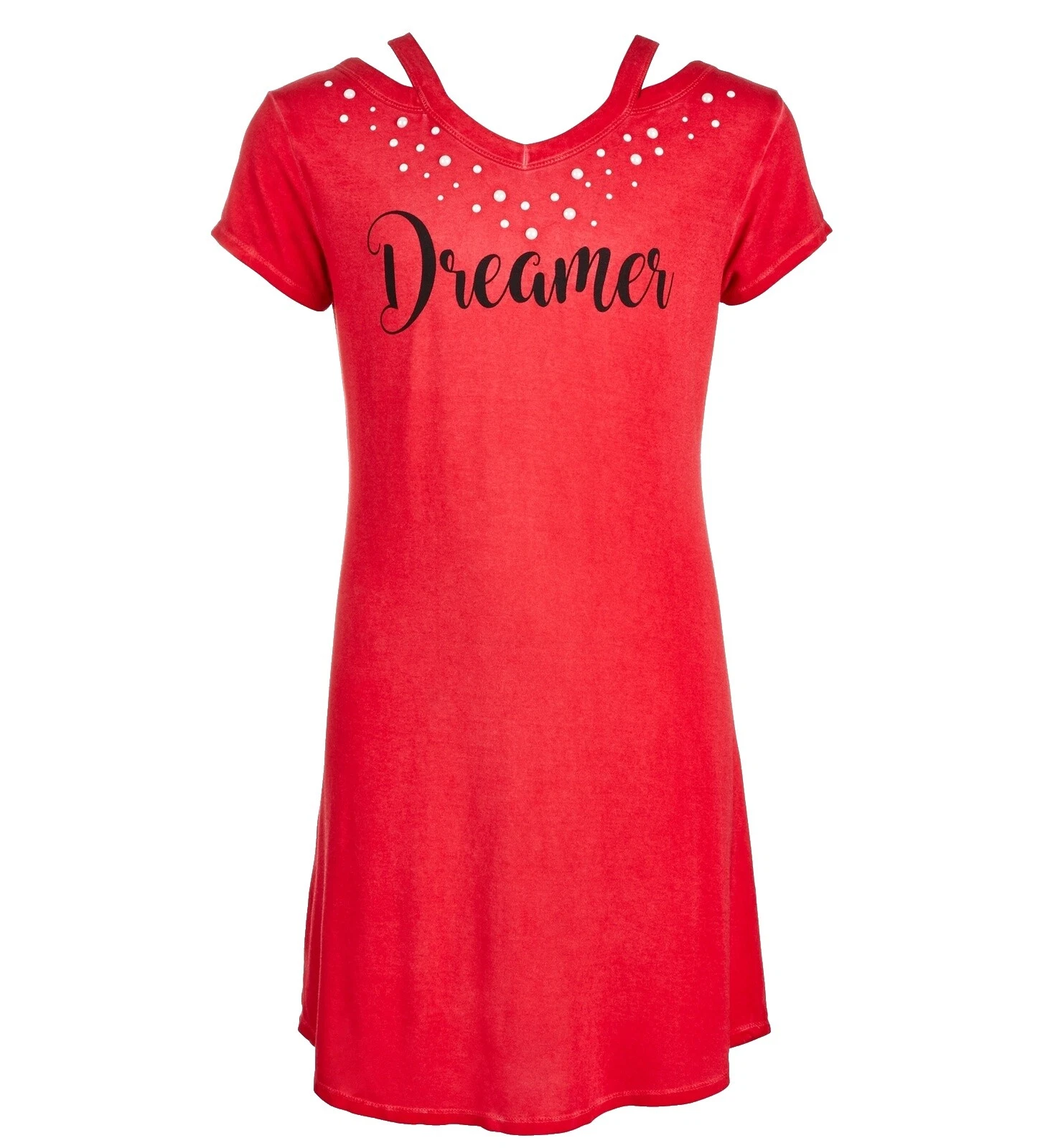 Rayon White Casual Dresses for Girls