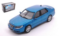 Cararama 1/43 Saab 9.5 Aero Blau Modellbau Statisches Modell Diecast