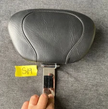 RIDER ADJUSTABLE DETACHABLE Black BACKREST   Multi-fit misc