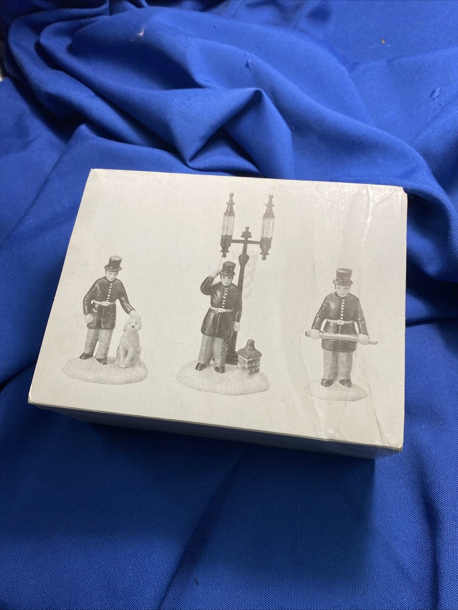 Department 56 Heritage Village Collection Constables Set of 3