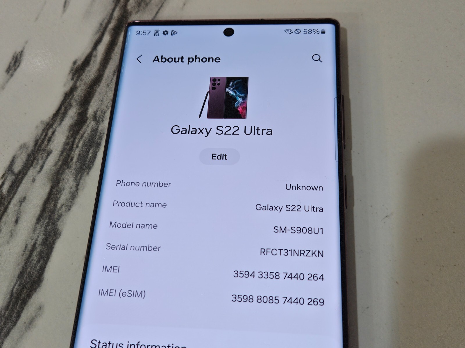 Buy Samsung Galaxy S22 Ultra 128 GB Red (Unlocked) online eBay