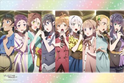 Bushiroad Gummimatten Kollektion V2 Vol.404 ''SELECTION PROJECT'' Teil 2 / 52x35cm