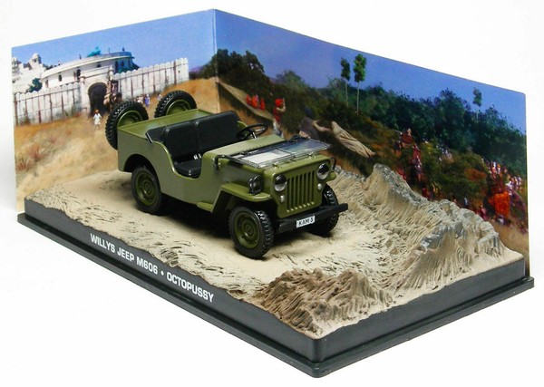 Jeep Willys M606 Octopussy 1:43 Universal Hobbies Eaglemoss James Bond 007-image