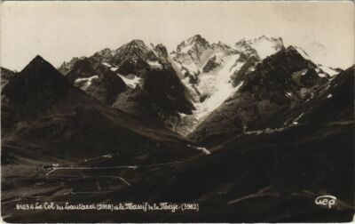 Old postcard Le Col du Lautaret et le Massif de la Meije (1199608)