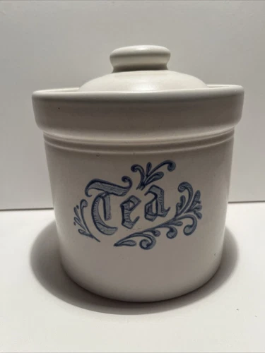 Pfaltzgraff USA Yorktowne TEA Canister  w/ Lid 1 Quart 509