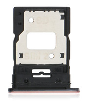 Replacement Dual Sim Card Tray Compatible For Xiaomi Mi 11 Lite Peach Pink 