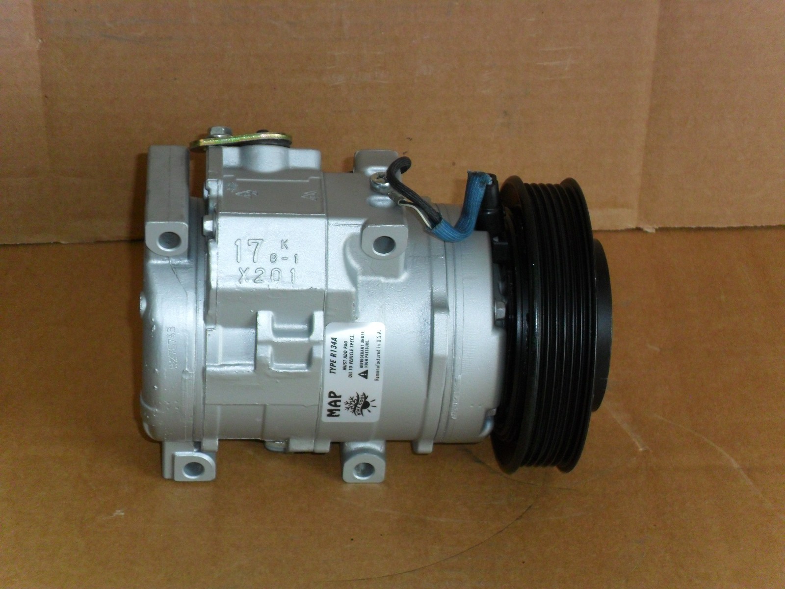 AC COMPRESSOR FITS LEXUS ES300, RX300, RX330 3.0L, TOYOTA CAMRY 06-02 3 ...