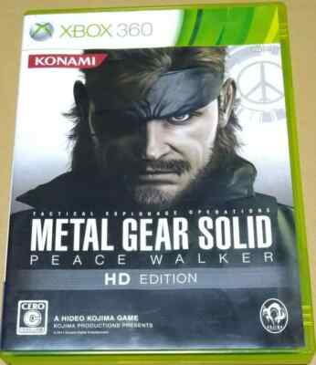 USED Xbox 360 Metal Gear Solid Peace Walker HD Edition