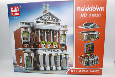 SALE Mould King 16032 Aovatown Concert Hall Construction Set 2875 PCS New