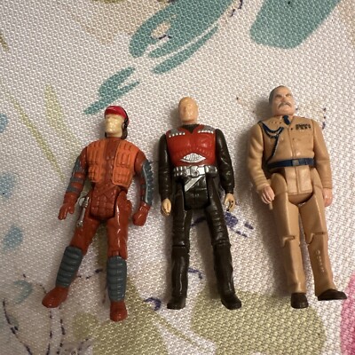 LOT OF 3 1985 KENNER MASK FIGURES SUPER CLEAN & TIGHT RHINO