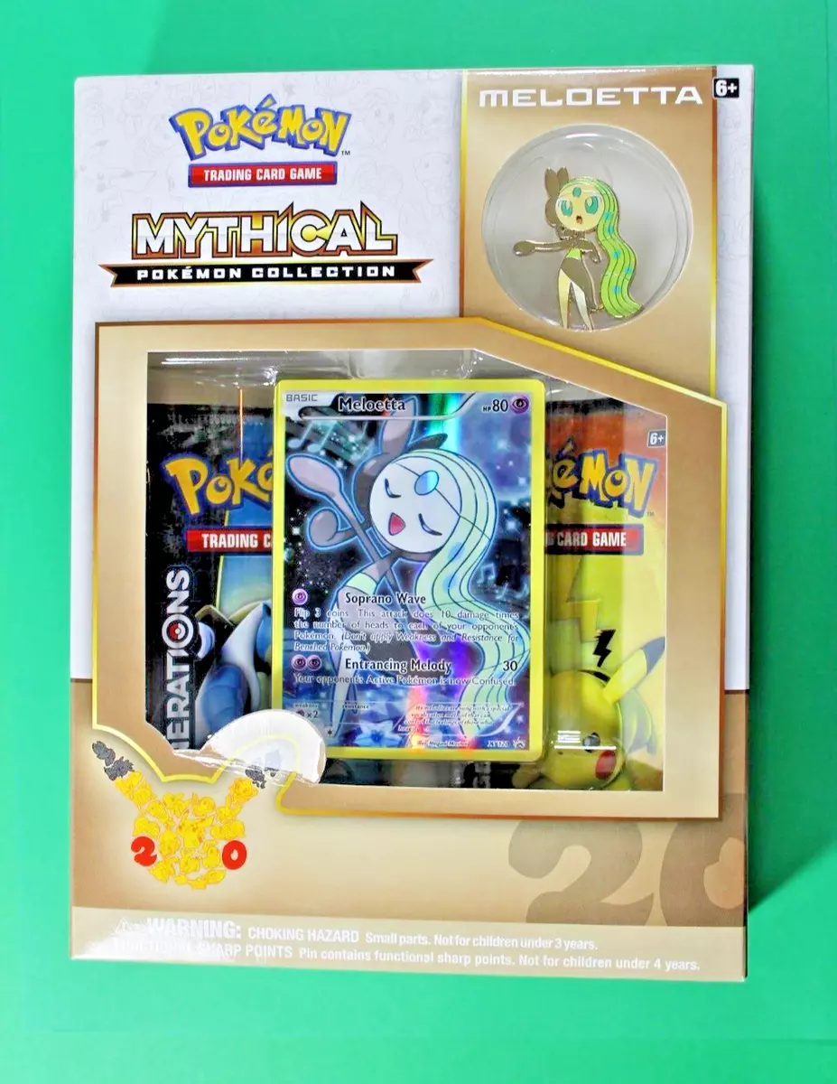  TCG: Mythical Pokemon Meloetta Collection : Toys & Games