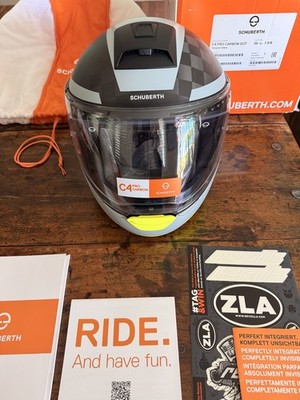 Schuberth C4 Pro Carbon Modular Helmet Size L / 59 Brand New Never used