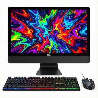 All in One Desktop Computer 24 FHD Display Intel Core i5 up to 3.6G 16G RAM 1T