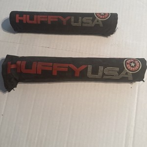 Vintage Huffy USA BMX Bike Pad Set Frame Bar Foam 70s 80s Race Bike