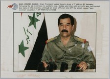 A03 A0331 Saddam Hussein TV Address After US Airstrikes Baghdad 1996