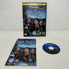 Harry Potter Prisoner of Azkaban Nintendo GameCube Players Choice CIB DOL-006