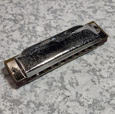 Suzuki Folk Master Harmonica Key of G Made in China Good Condition