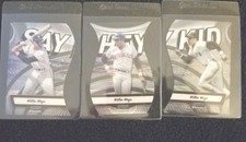 2024 Topps Stadium Club Chrome Willie Mays Say Hey Kid  Triumvirates 3 Card Set