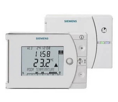 Siemens REV24RF/SET Digitales RF Programmierbares Funk-Raumthermostat + Empfänger