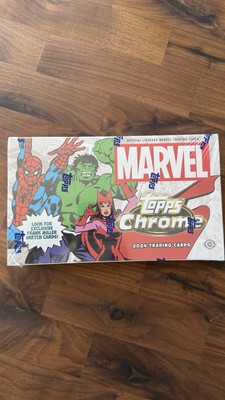 Topps Chrome Marvel Hobby Box First Edition 2024 - Neu und Versiegelt