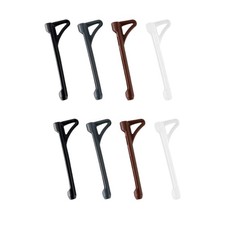 4 Pairs Silicone Eyeglasses Leg Sleeve Non Spectacles Cover Glass Accessories