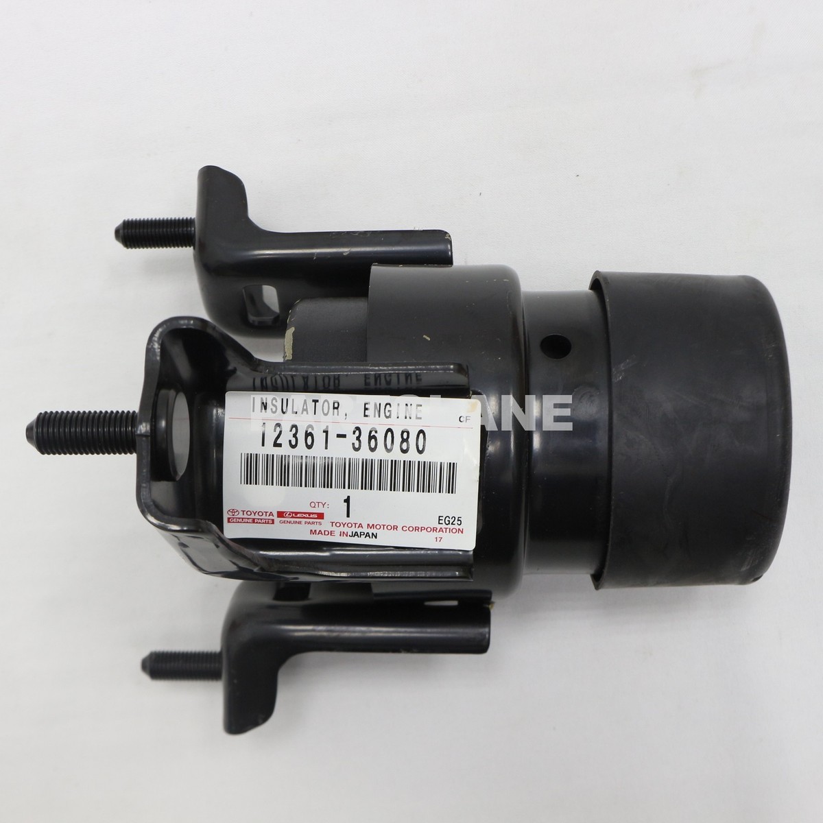 12361-36080 Toyota OEM INSULATOR, ENGINE MOUNTING, FRONT(FOR