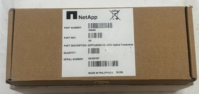 NetApp X65402 QSFP+ 40GBase-eSR4 Optical Transceiver  - NEW