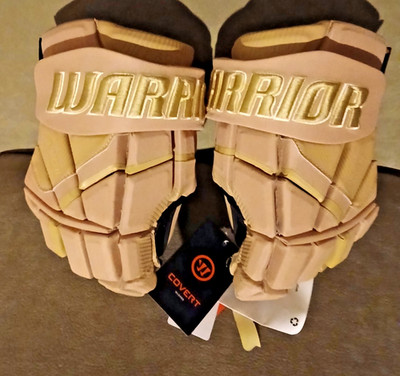 Warrior Pro ll Hockey Gloves 14 Senior Tan NEW