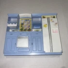 Vintage Mattel 2002 Barbie Dollhouse Furniture Set In Blue “Play All day”
