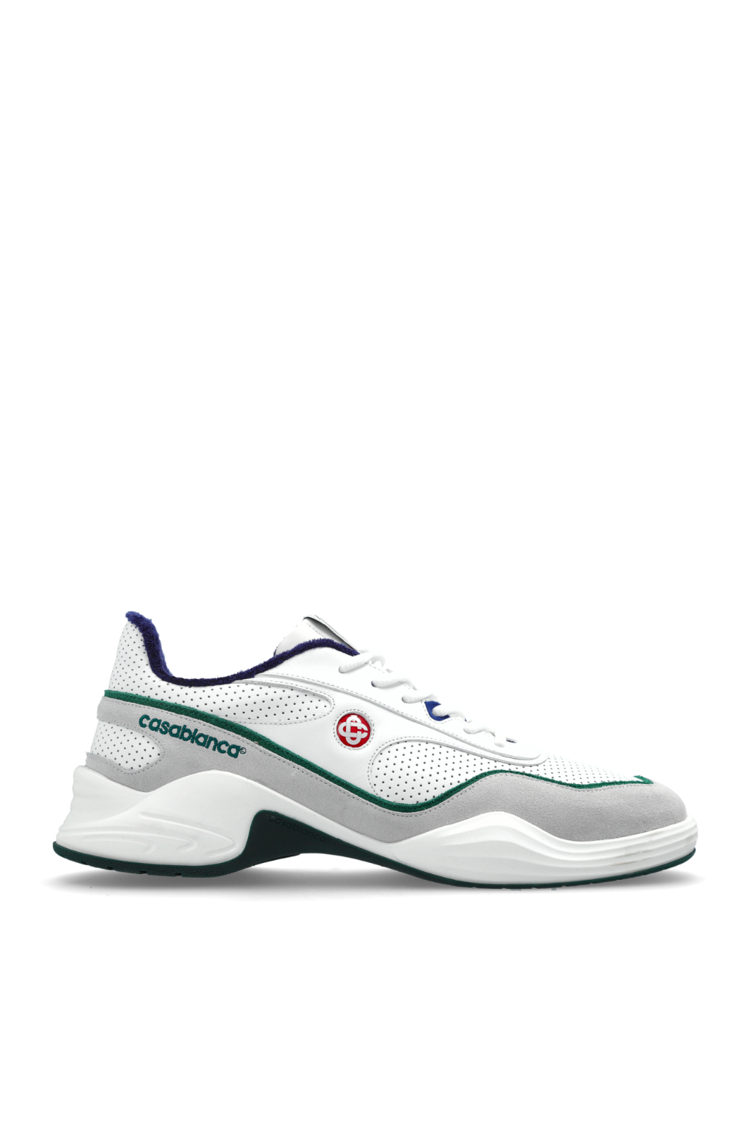 CASABLANCA White Leather Sports Sneakers New & Authentic