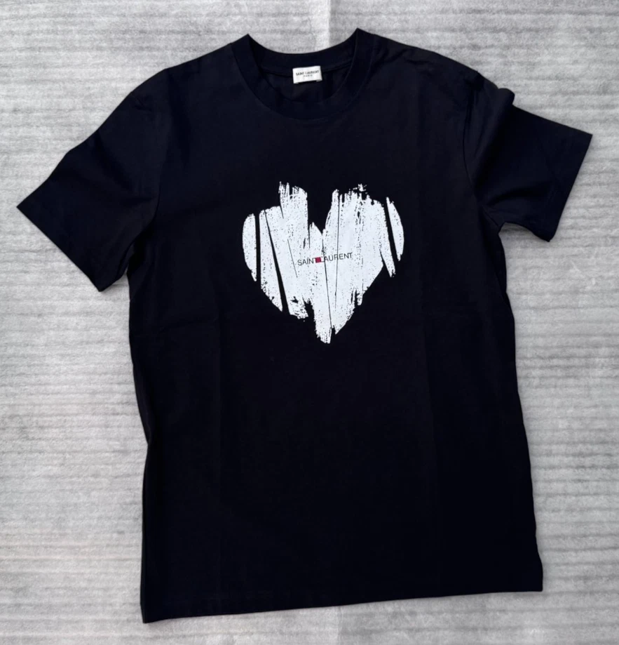 Saint Laurent Cotton T-Shirts for Men for sale | eBay