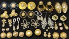 20 Pairs Vintage Faux Pearl Pierced Stud Earrings Lot Costume Jewelry #15