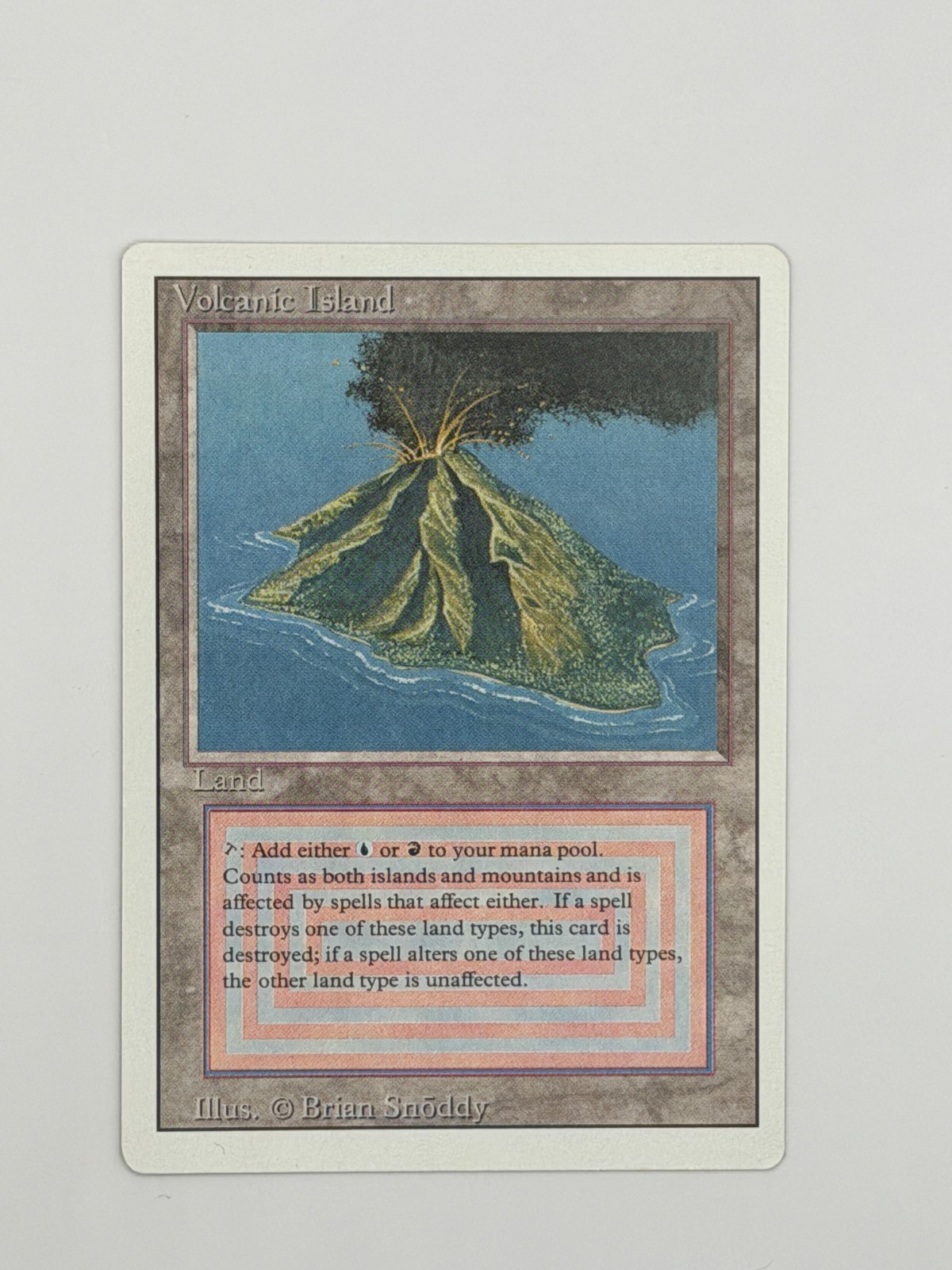 Magic: The Gathering - Volcanic Island [Revised Edition] #291